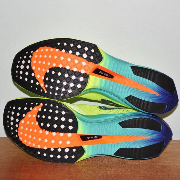 Nike ZoomX VaporFly Next% 3 Running Shoes Volt Fast Pack Men 6.5 7.5 8 - Picture 6 of 6